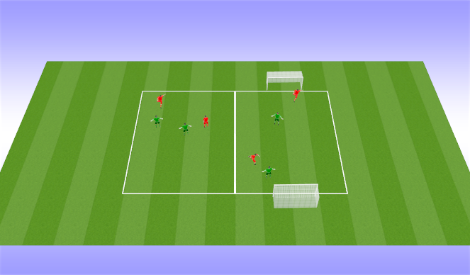 Football/Soccer Session Plan Drill (Colour): Screen 3