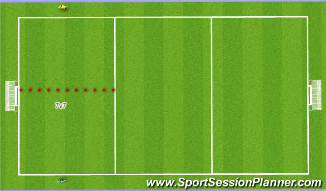 Football/Soccer Session Plan Drill (Colour): Screen 3