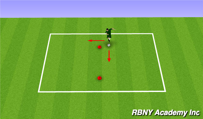 Football/Soccer Session Plan Drill (Colour): SK FREESTYLE (10 mins)