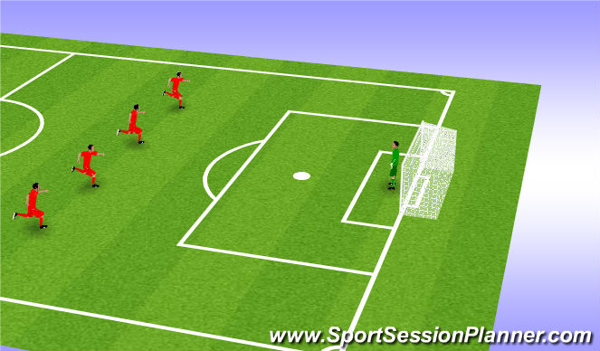 Football/Soccer Session Plan Drill (Colour): Screen 1