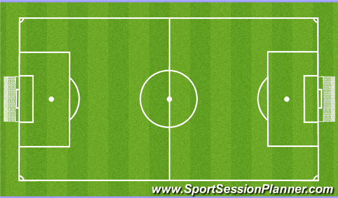 Football/Soccer Session Plan Drill (Colour): Match