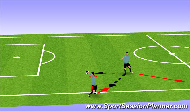 Football/Soccer Session Plan Drill (Colour): Screen 4