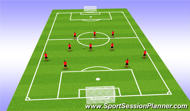 Football/Soccer Session Plan Drill (Colour): Screen 7