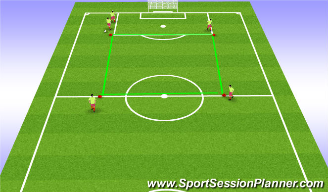 Football/Soccer Session Plan Drill (Colour): Warm-up:  Skills