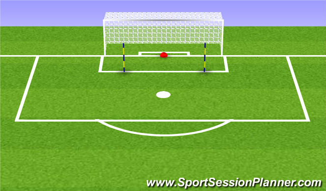 Football/Soccer Session Plan Drill (Colour): Overall Layout