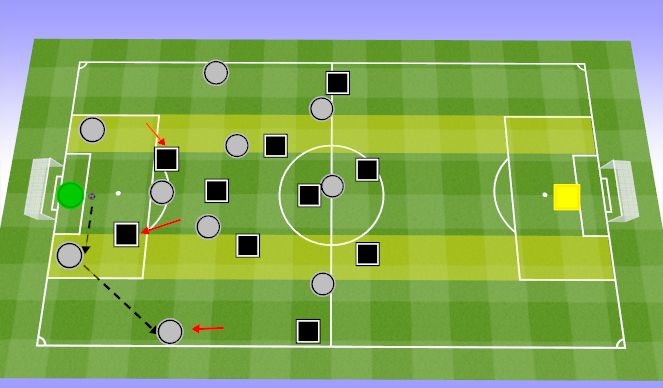 Football/Soccer Session Plan Drill (Colour): Play Around