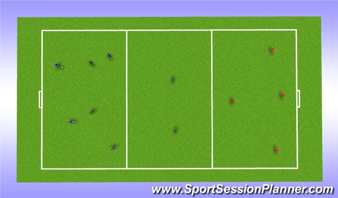 Football/Soccer Session Plan Drill (Colour): Screen 1