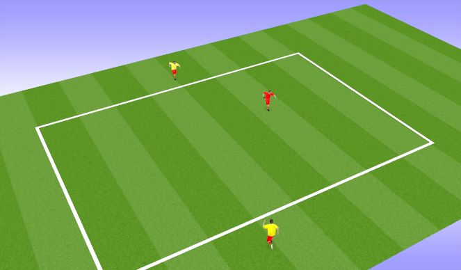 Football/Soccer Session Plan Drill (Colour): Animation 2