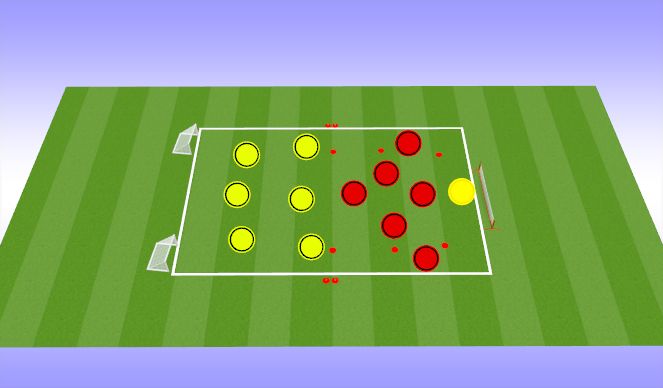 Football/Soccer Session Plan Drill (Colour): Screen 3