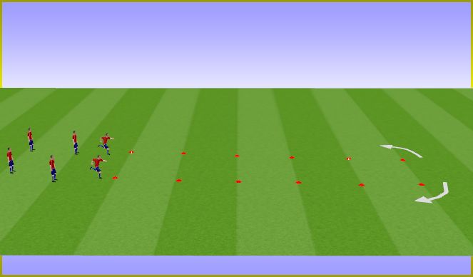 Football/Soccer Session Plan Drill (Colour): Screen 1