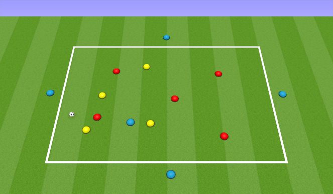 Football/Soccer Session Plan Drill (Colour): Screen 2