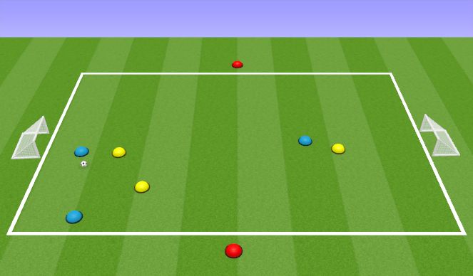 Football/Soccer Session Plan Drill (Colour): Screen 4