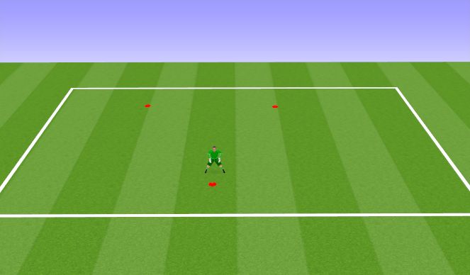 Football/Soccer Session Plan Drill (Colour): Animation 1