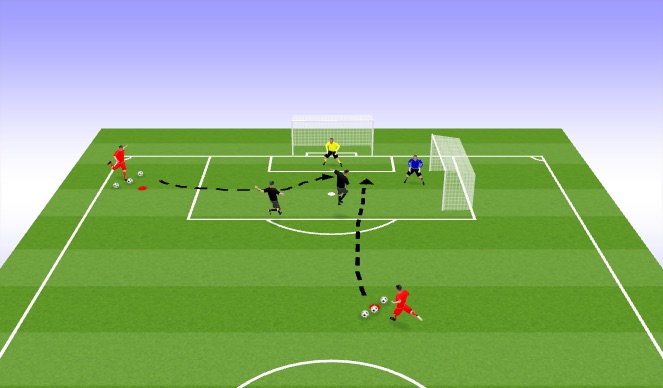 Football Match Training Punch Card