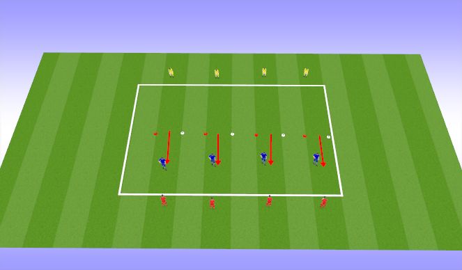 Football/Soccer Session Plan Drill (Colour): Screen 1