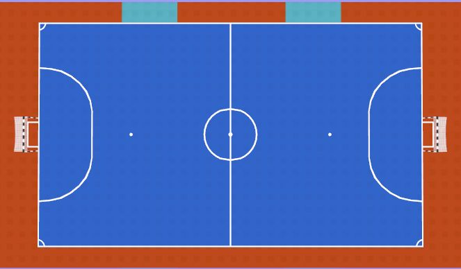 Futsal Session Plan Drill (Colour): Session Outline