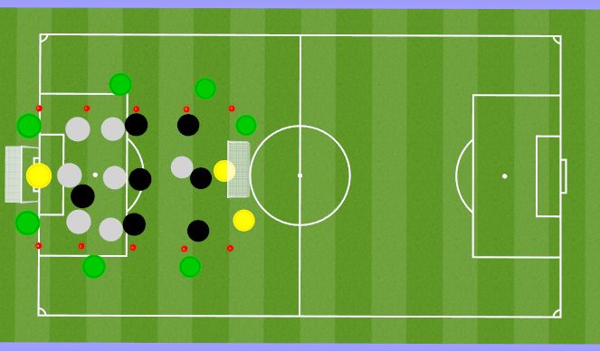 Football/Soccer Session Plan Drill (Colour): Screen 1