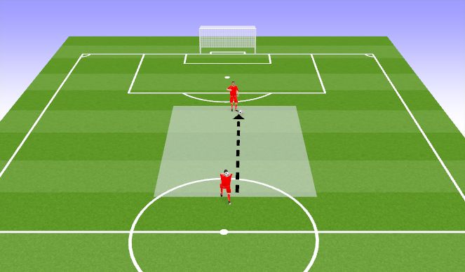 Football/Soccer Session Plan Drill (Colour): Soojendus