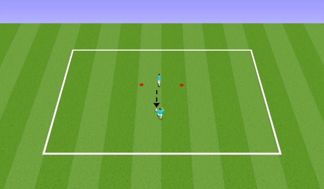 Football/Soccer Session Plan Drill (Colour): Coordination