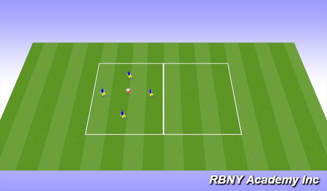 Football/Soccer Session Plan Drill (Colour): Tec.