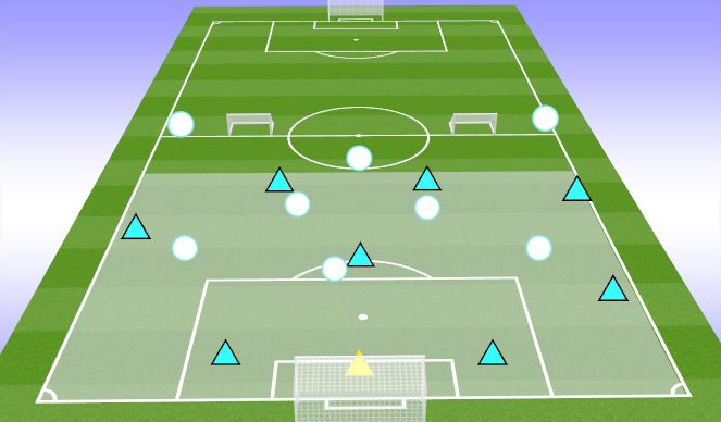 Football/Soccer Session Plan Drill (Colour): OLI