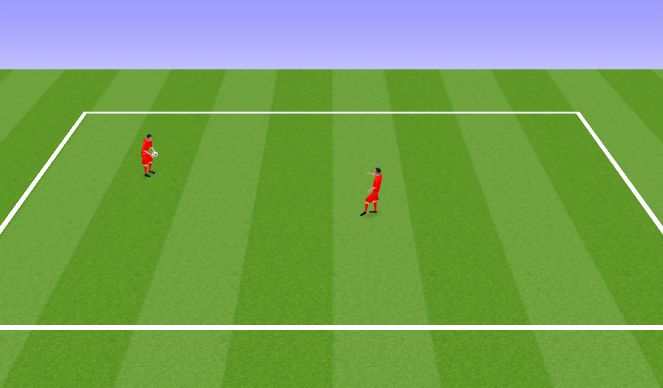 Football/Soccer Session Plan Drill (Colour): Harjutus II
