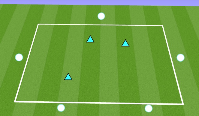 Football/Soccer Session Plan Drill (Colour): Rondo &  Mvmnt