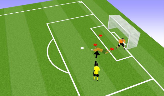 Football/Soccer Session Plan Drill (Colour): Game-Based Work