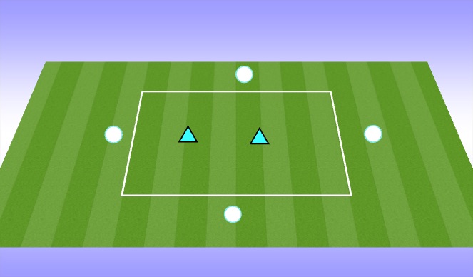 Football/Soccer Session Plan Drill (Colour): Rondo & Mvmnt
