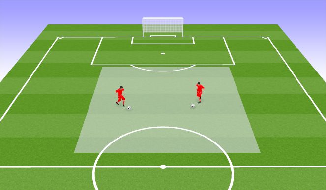 Football/Soccer Session Plan Drill (Colour): Tehnilised elemendid