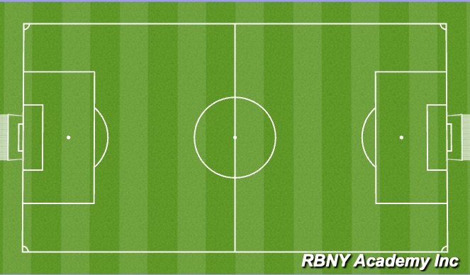 Football/Soccer Session Plan Drill (Colour): Scrimmage