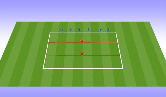 Football/Soccer Session Plan Drill (Colour): Warm Up