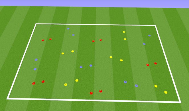 Football/Soccer Session Plan Drill (Colour): Screen 1