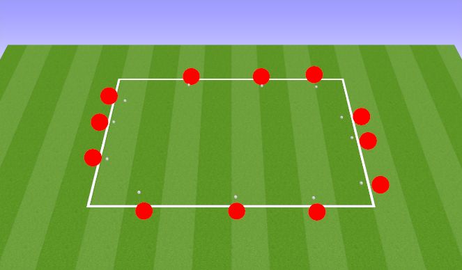 Football/Soccer Session Plan Drill (Colour): Screen 1