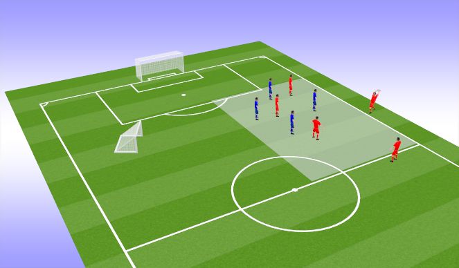 Football/Soccer Session Plan Drill (Colour): Screen 1