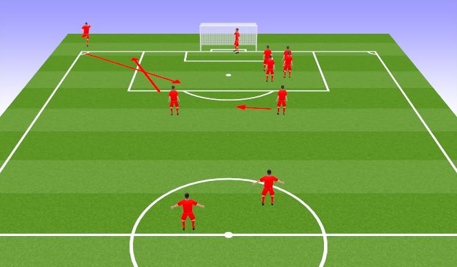 Football/Soccer Session Plan Drill (Colour): Screen 8