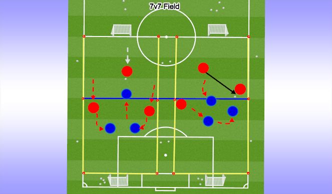 Football/Soccer Session Plan Drill (Colour): 1st PLAY PHASE (Intentional Free Play)