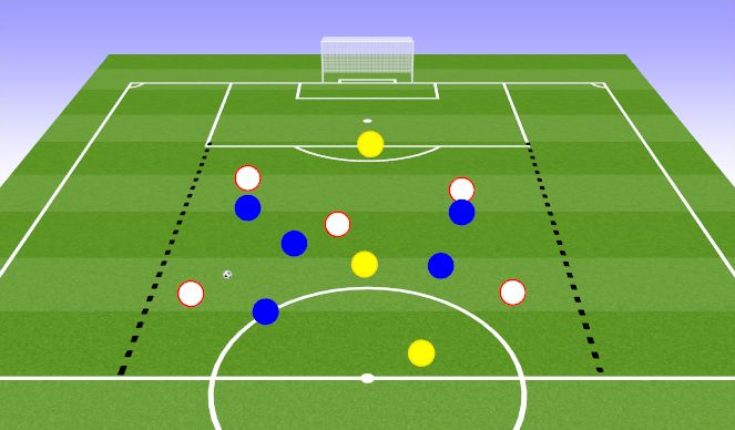 Football/Soccer Session Plan Drill (Colour): Screen 1