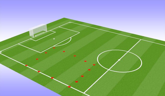 Football/Soccer Session Plan Drill (Colour): Screen 1