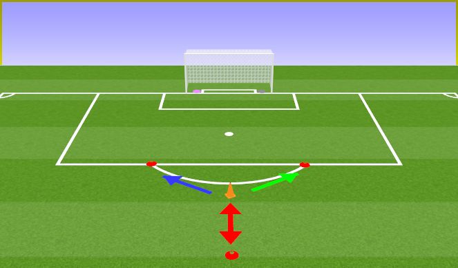 Football/Soccer Session Plan Drill (Colour): Drill 5