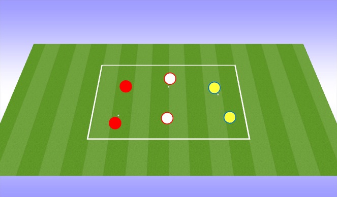 Football/Soccer Session Plan Drill (Colour): Warm-Up