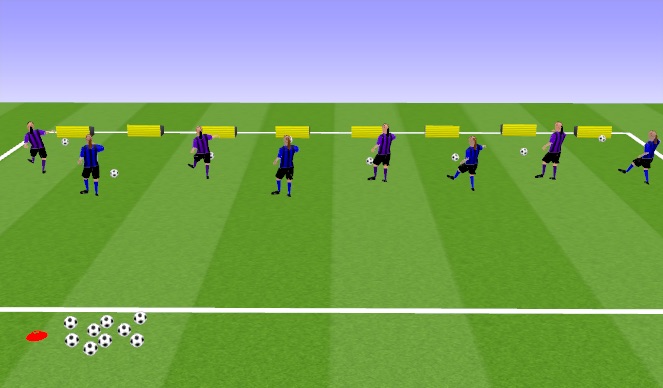 Football/Soccer Session Plan Drill (Colour): Screen 1