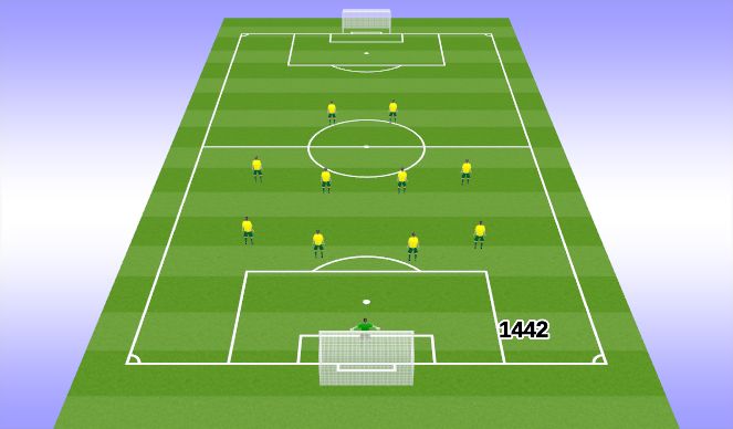 Football/Soccer Session Plan Drill (Colour): Screen 1