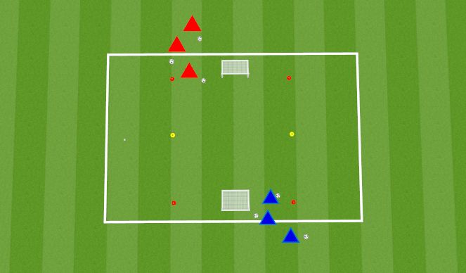 Football/Soccer Session Plan Drill (Colour): Screen 1