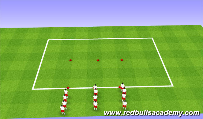 Football/Soccer Session Plan Drill (Colour): SAQ