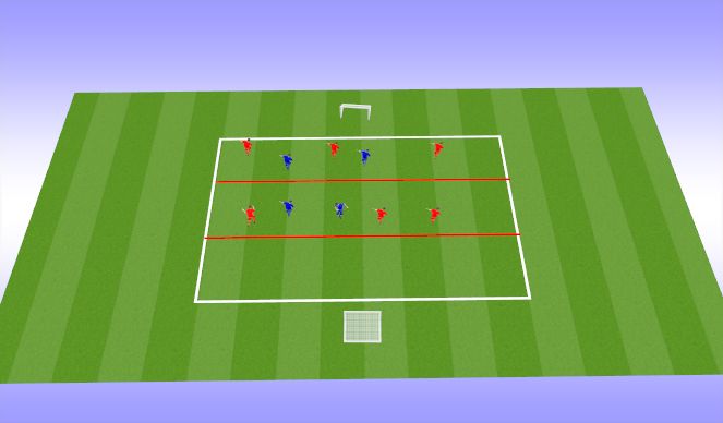 Football/Soccer Session Plan Drill (Colour): Screen 3