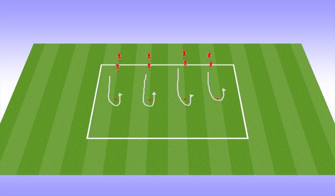 Football/Soccer Session Plan Drill (Colour): Screen 1