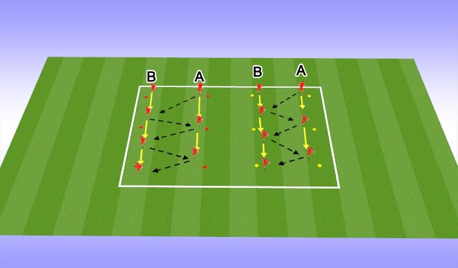 Football/Soccer Session Plan Drill (Colour): Screen 2