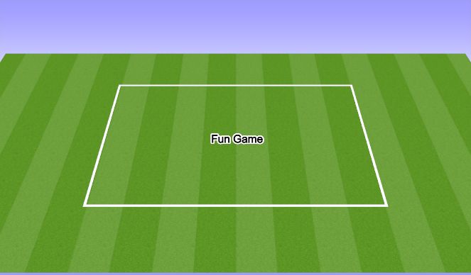 Football/Soccer Session Plan Drill (Colour): Fun Game 