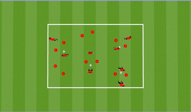 Football/Soccer Session Plan Drill (Colour): Screen 1